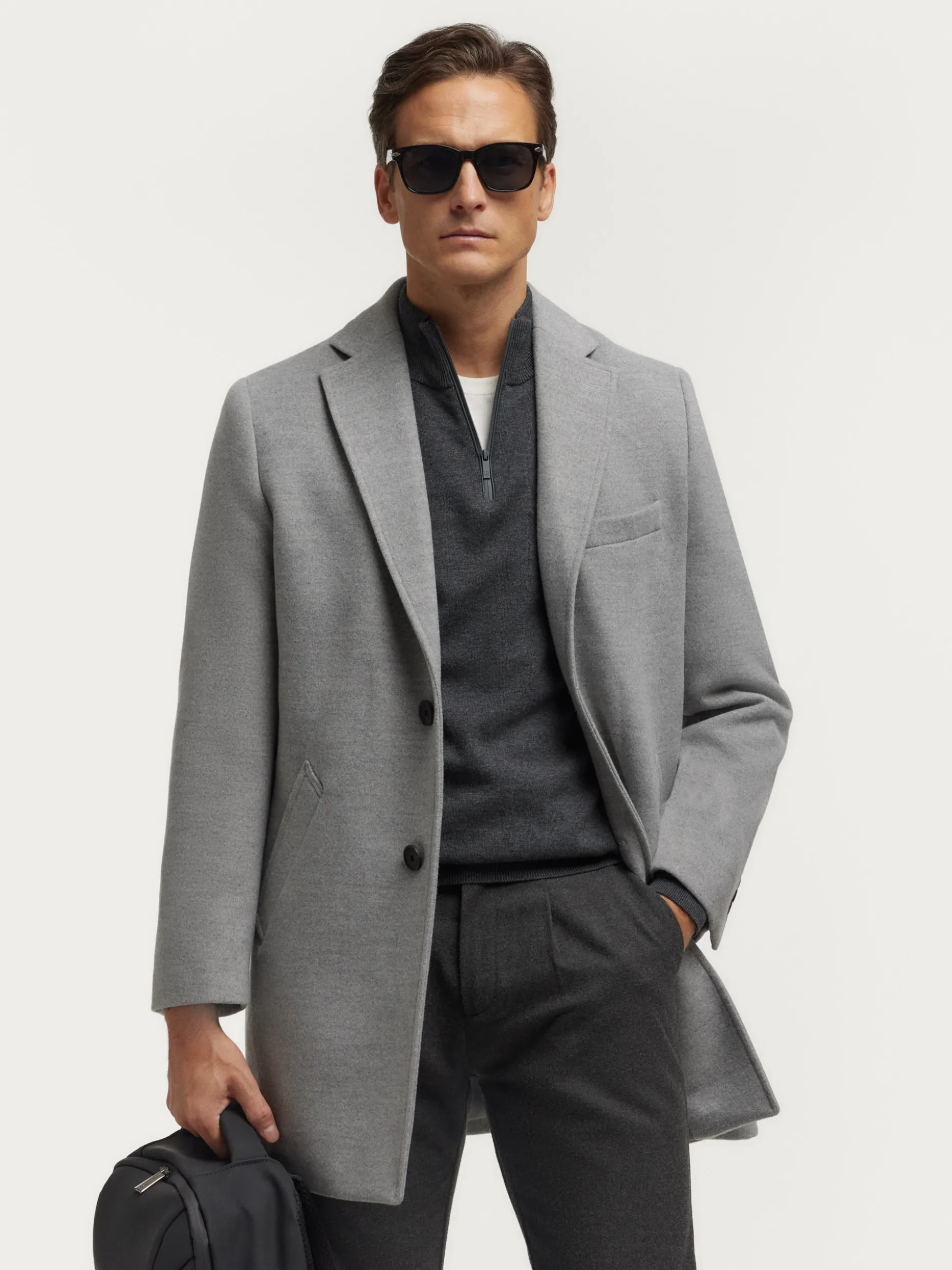 ABRIGO MOON GRIS