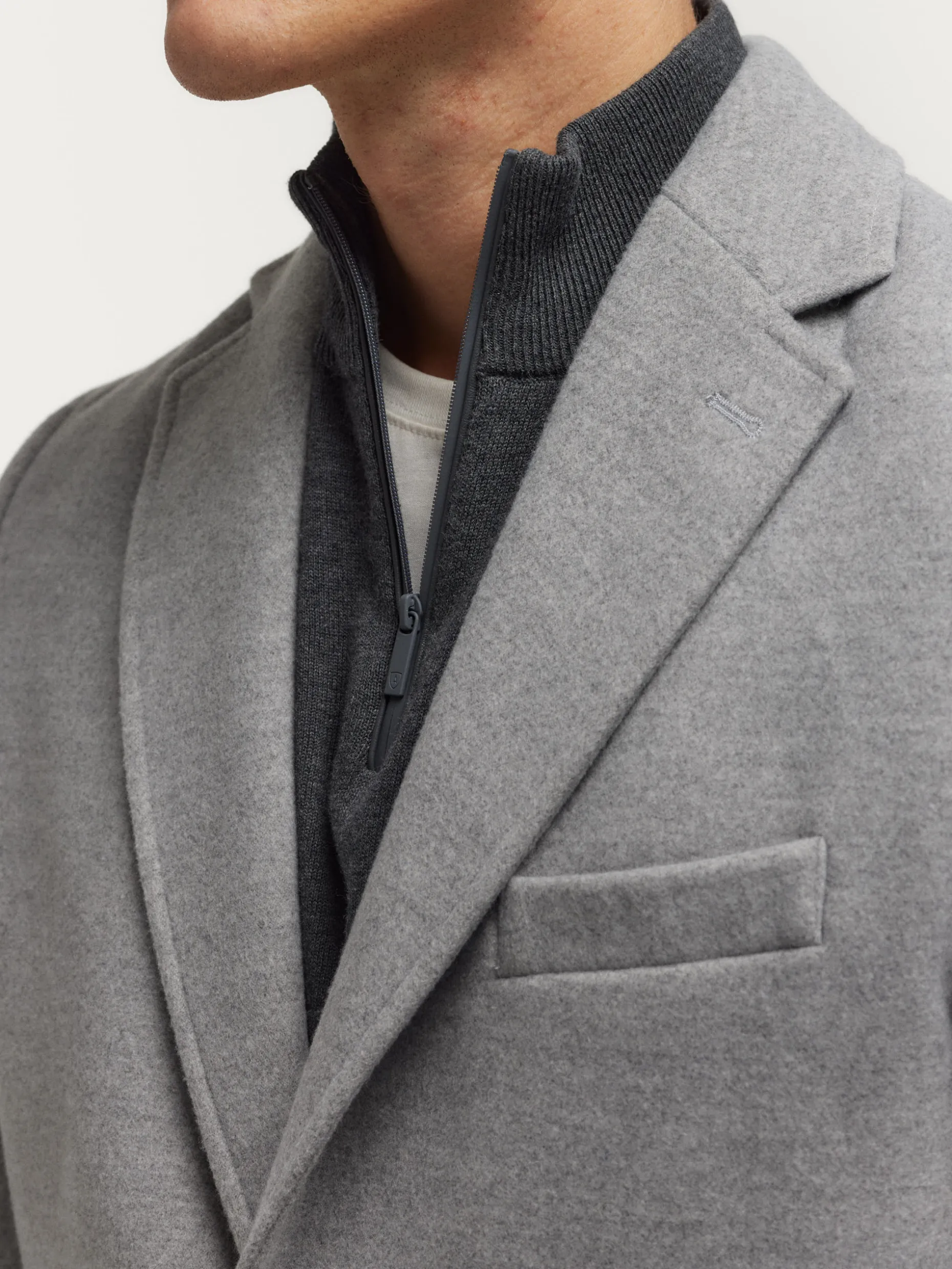 ABRIGO MOON GRIS