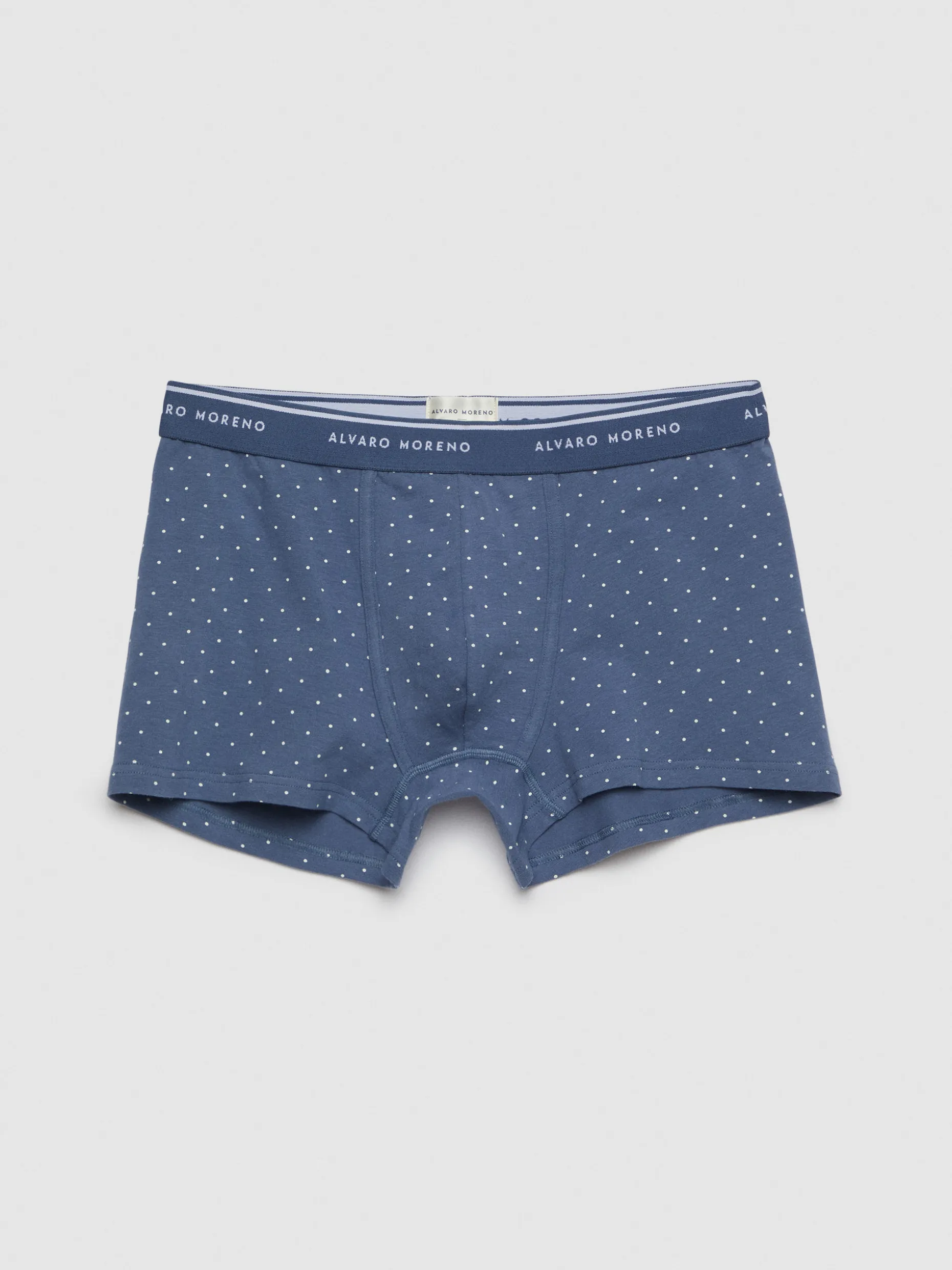 BOXER FLOR AZUL MARINO