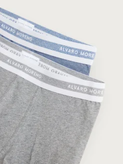 BOXER MELANGE GRIS