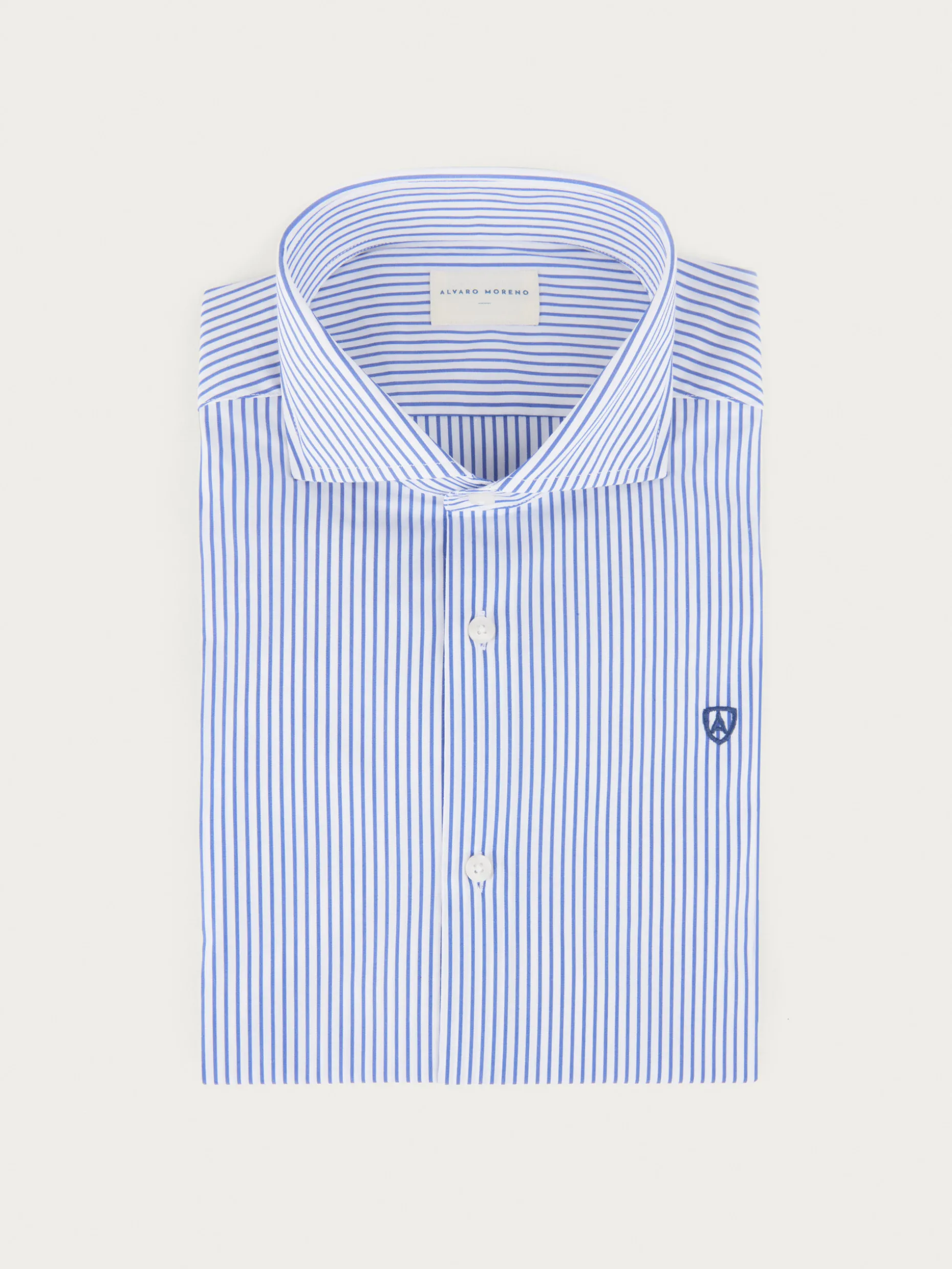 CAMISA COMFORT STRIPES AZUL