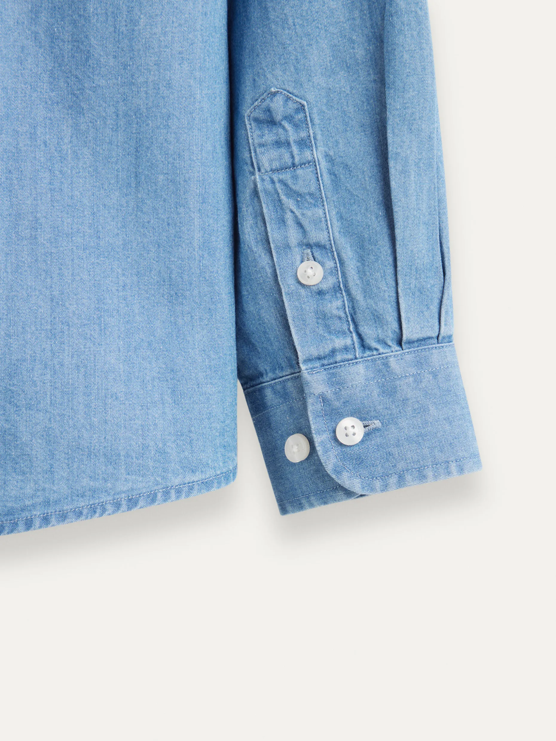 CAMISA DENIM KIDS AZUL