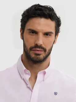CAMISA ESTRUCTURA DUTTON ROSA