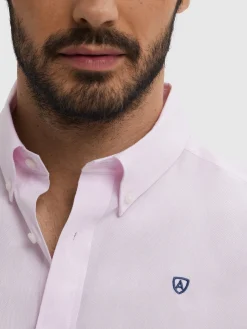 CAMISA ESTRUCTURA DUTTON ROSA