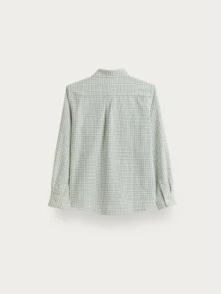 CAMISA FLANNEL CHECKS KIDS VERDE