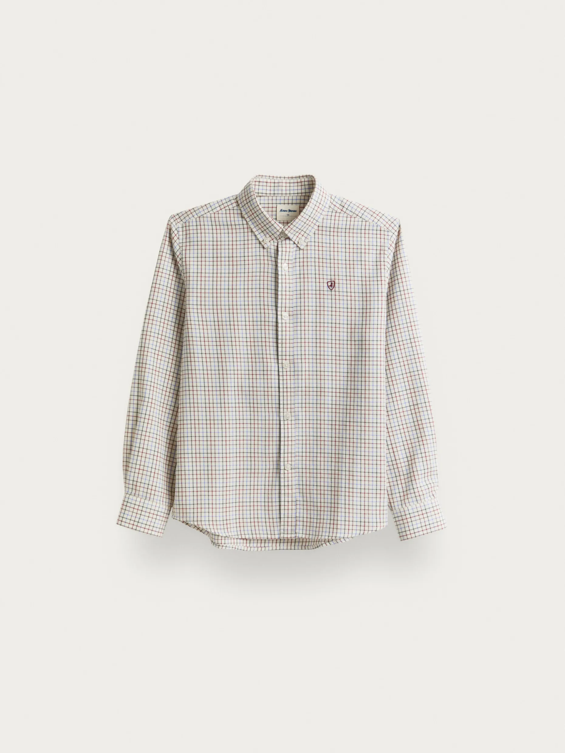 CAMISA FLANNEL CHECKS KIDS BURDEOS