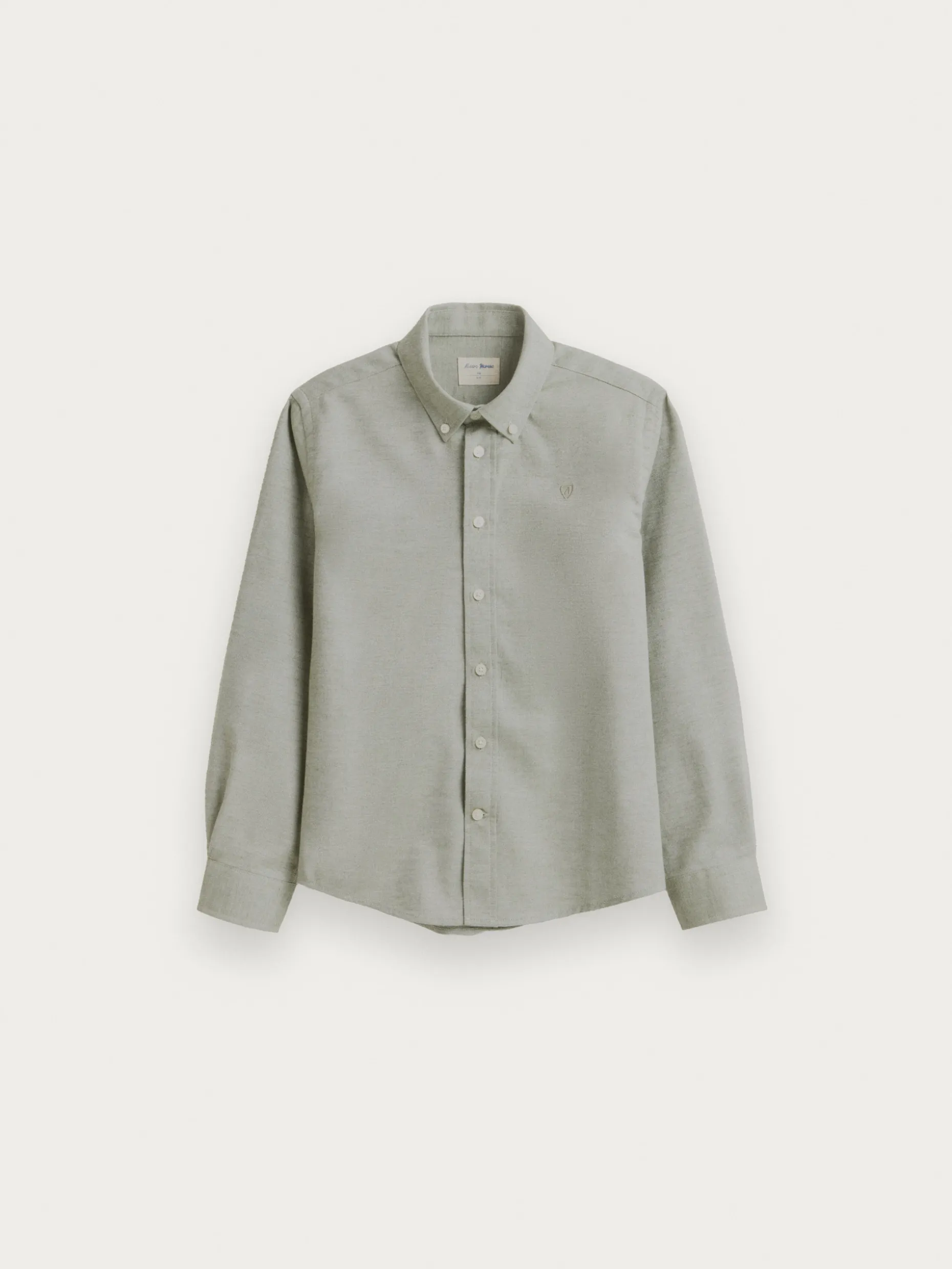 CAMISA FLANNEL TWILL KIDS VERDE