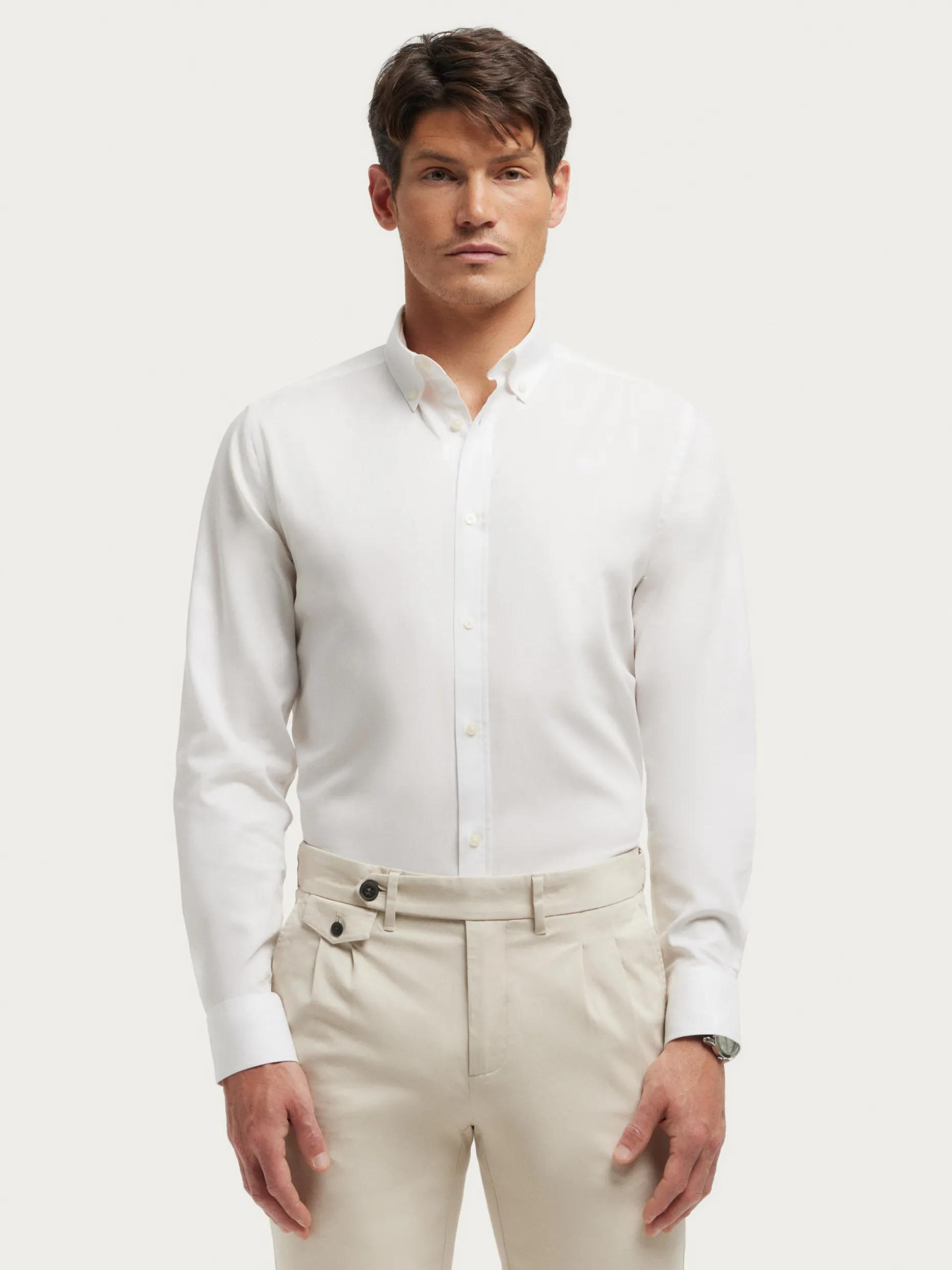 CAMISA MICROESPIGA BLANCO
