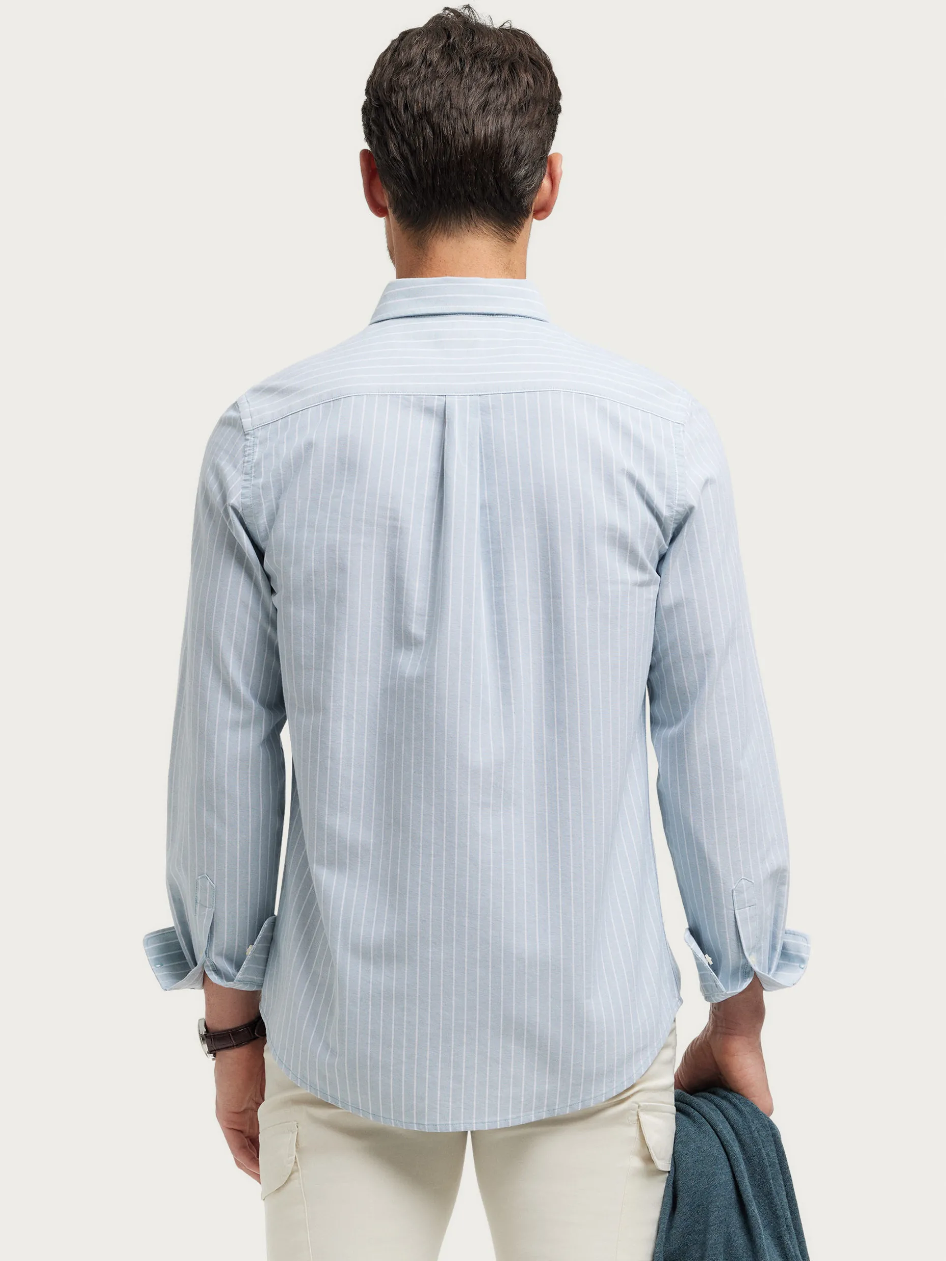 CAMISA OXFORD CLUB AZUL
