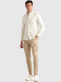 CAMISA OXFORD POCKET DYE CRUDO