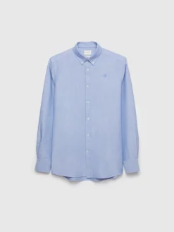 CAMISA OXFORD SOLID AZUL