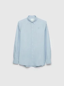 CAMISA OXFORD SOLID AZUL