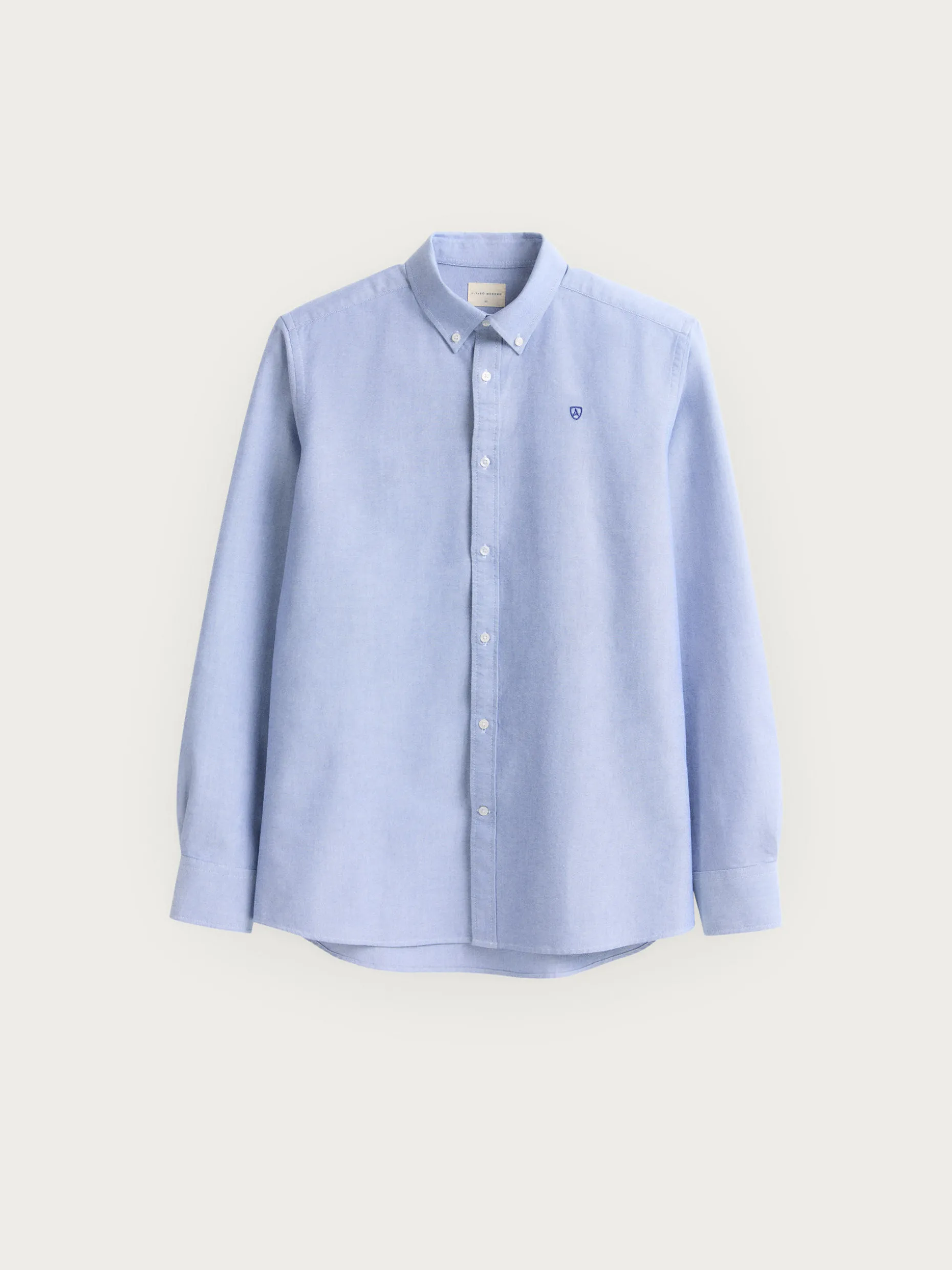 CAMISA OXFORD SOLID AZUL