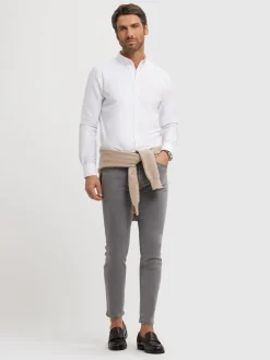 CAMISA OXFORD SOLID BLANCO