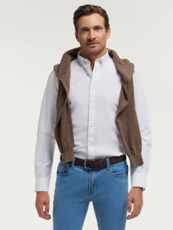 CAMISA OXFORD SOLID BLANCO