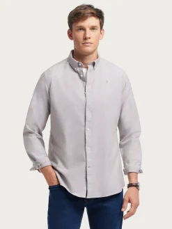 CAMISA OXFORD SOLID VERDE