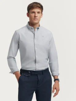 CAMISA OXFORD SOLID VERDE