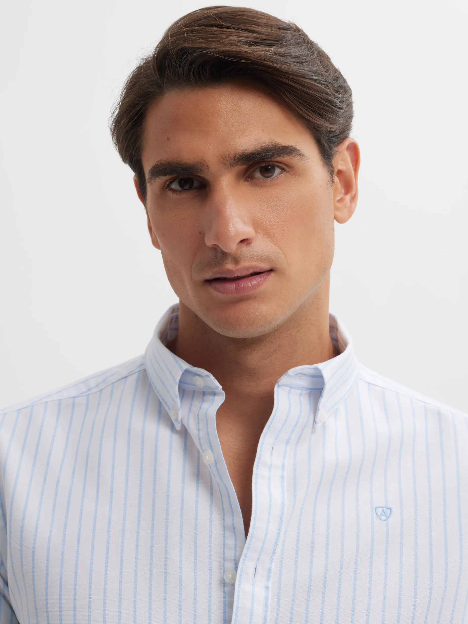 CAMISA OXFORD SUNNY CELESTE