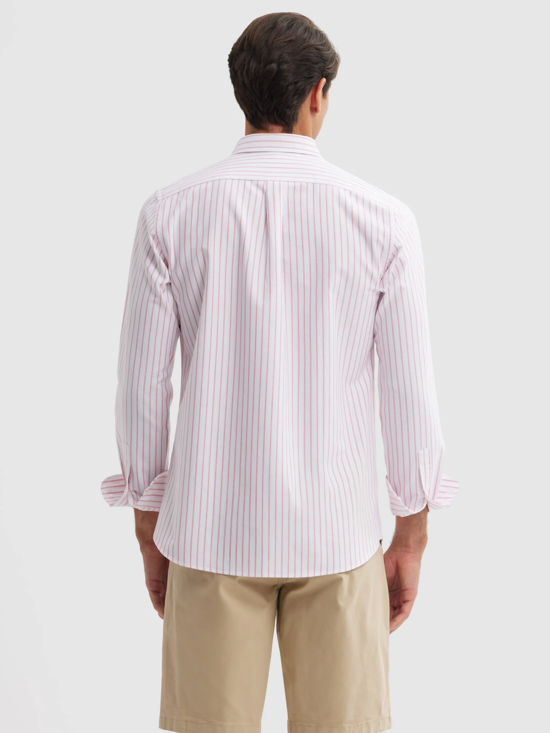 CAMISA OXFORD SUNNY CORAL