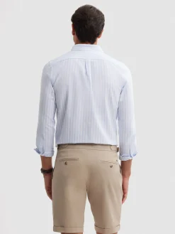 CAMISA OXFORD SUNSET CELESTE