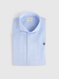 CAMISA VESTIR GALES AZUL