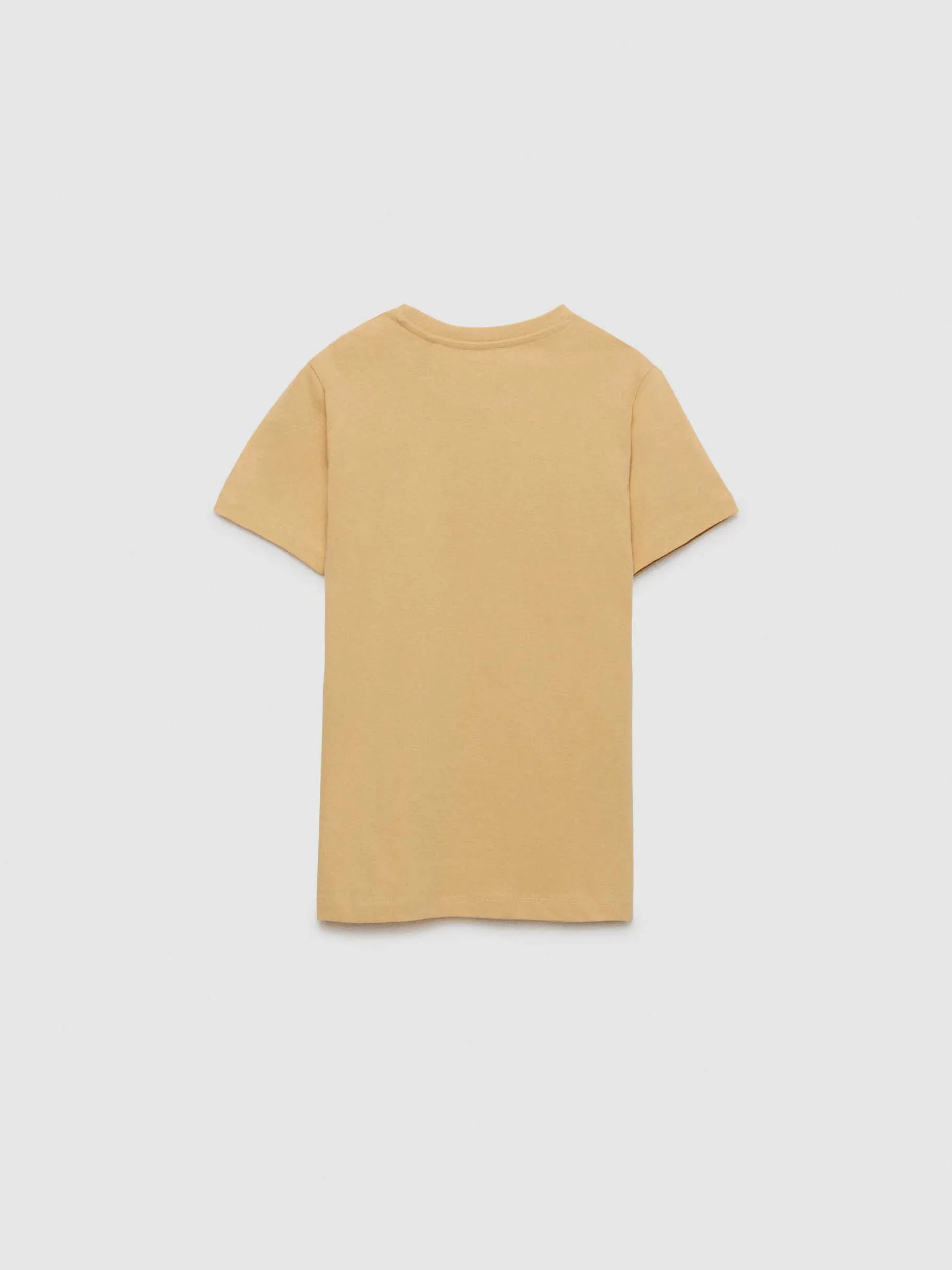 CAMISETA BASIC KIDS AMARILLO