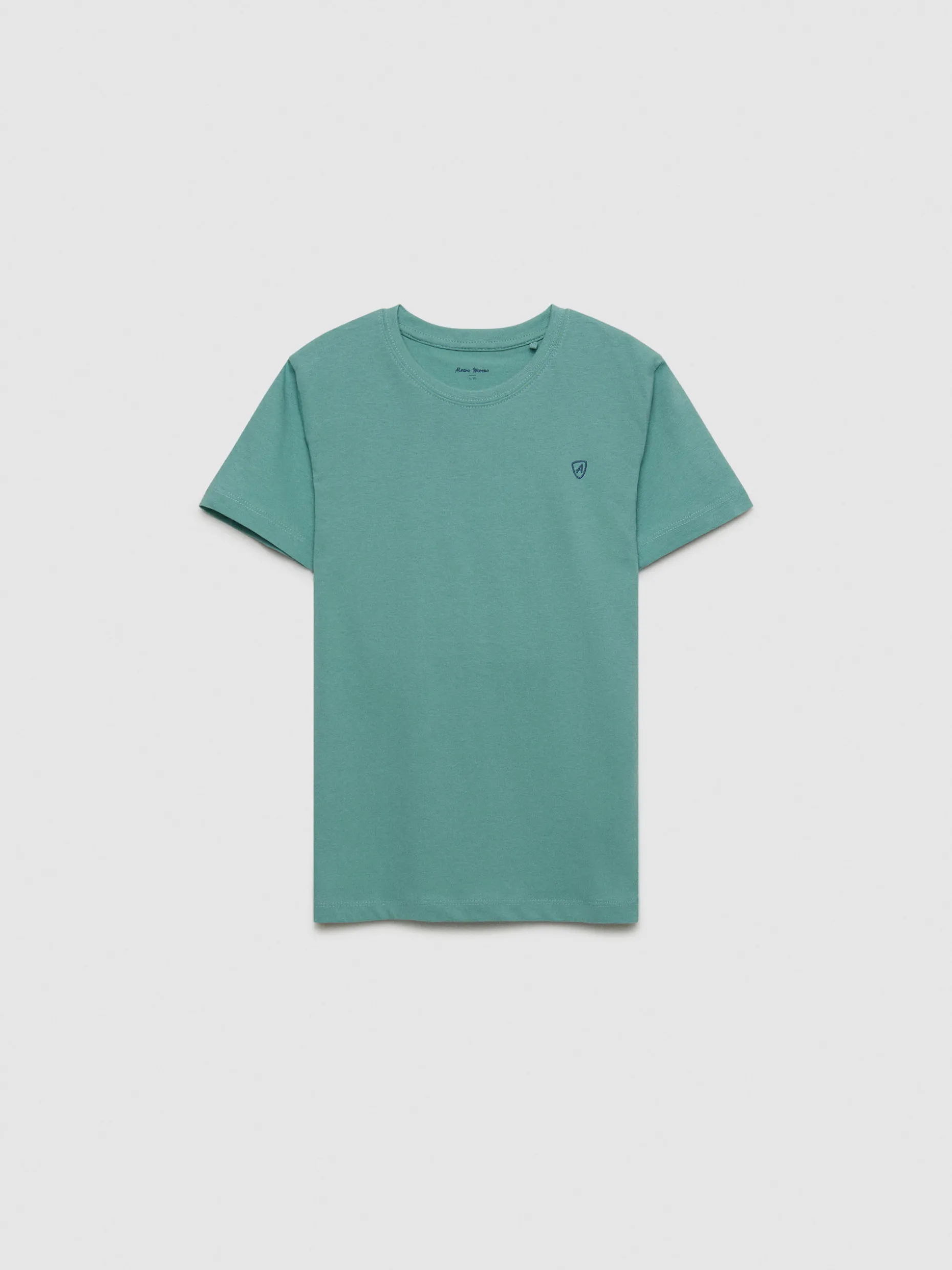 CAMISETA BASIC KIDS VERDE AGUA