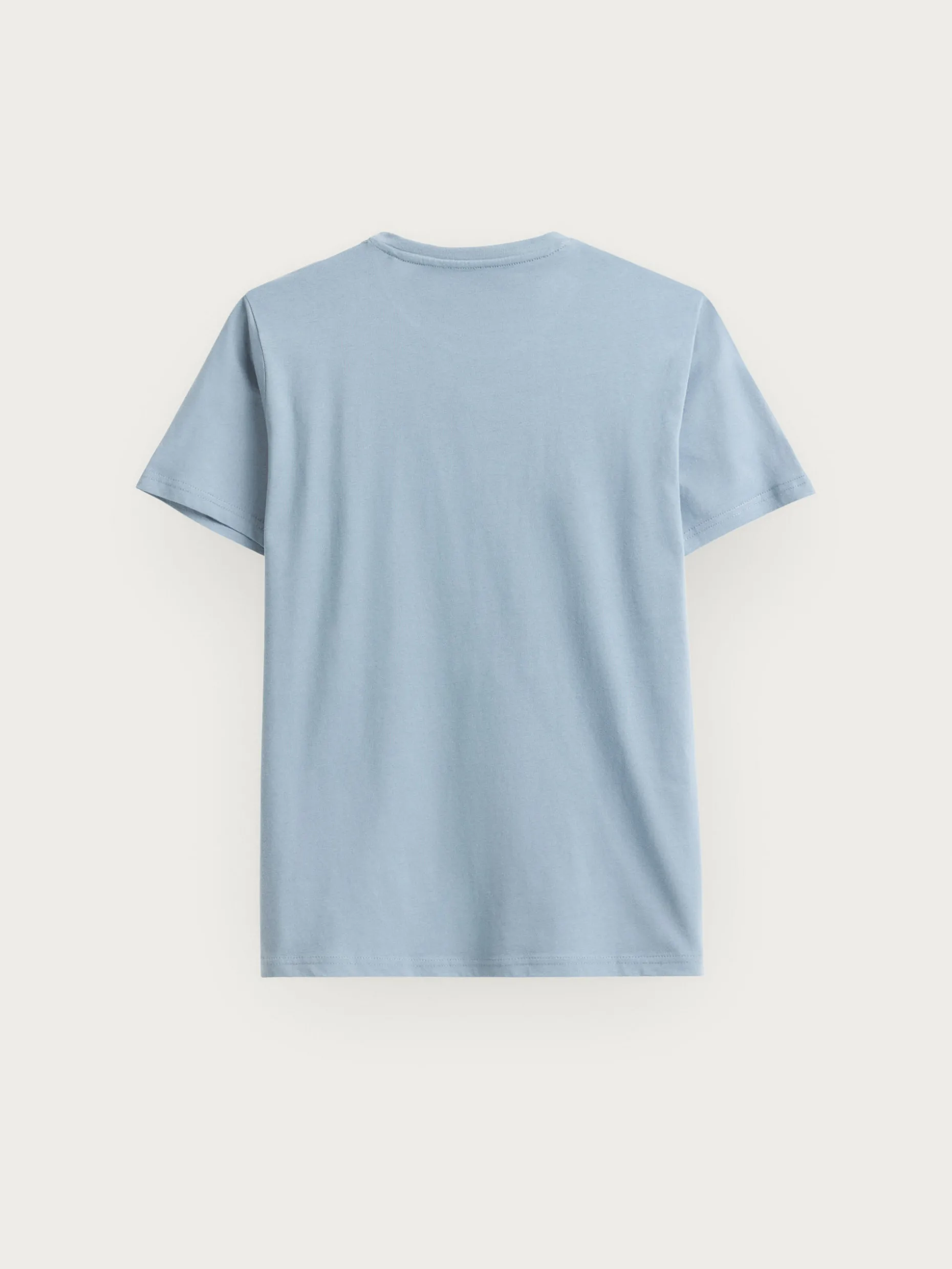 CAMISETA BASICA CELESTE