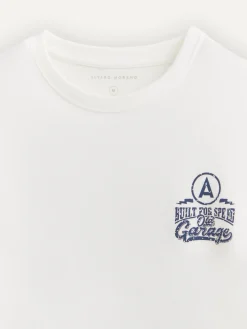 CAMISETA GARAGE BLANCO