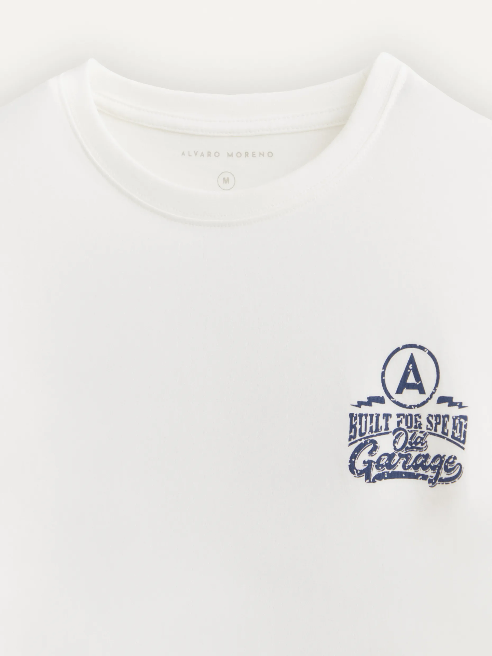 CAMISETA GARAGE BLANCO