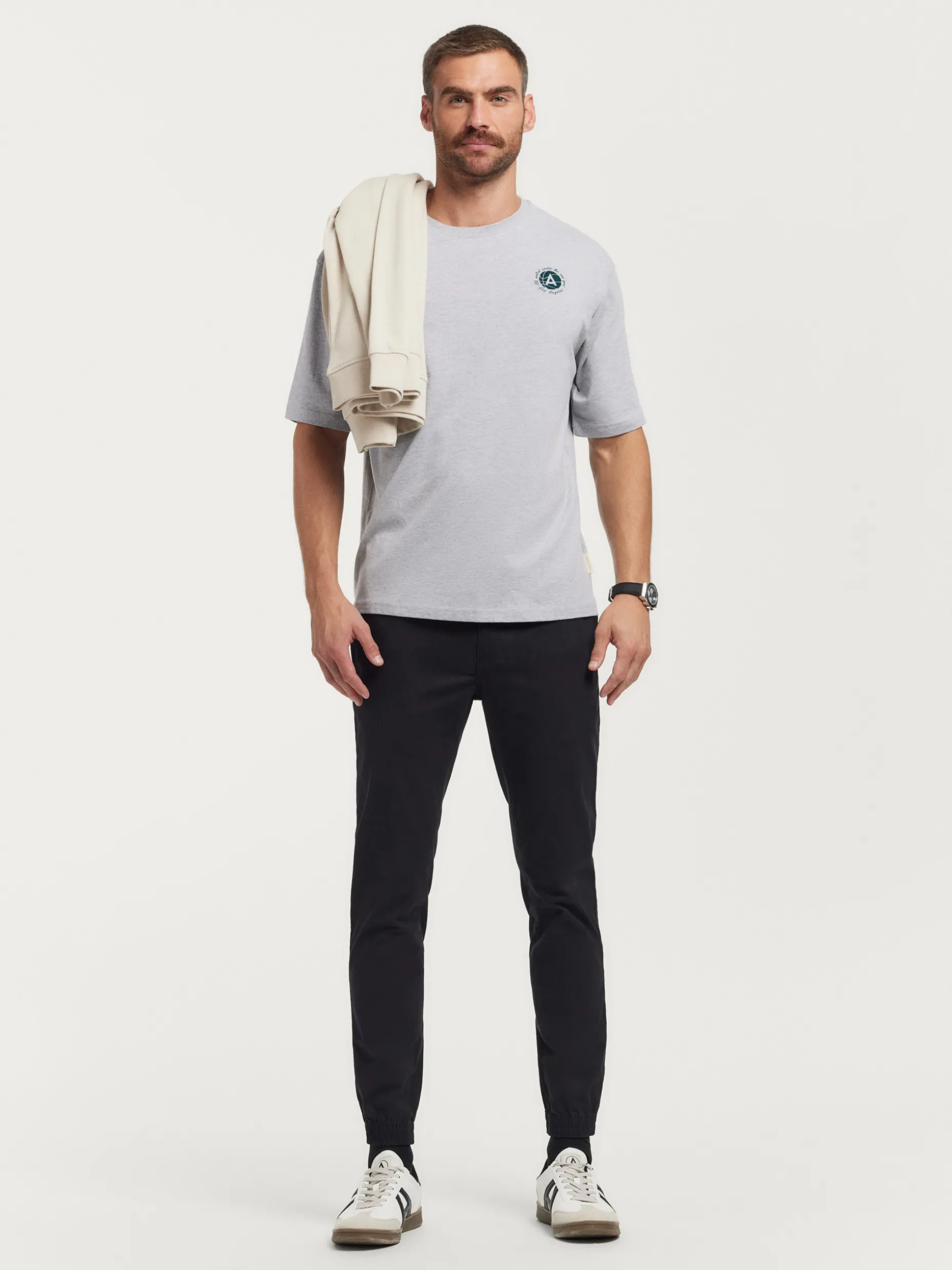 CAMISETA GOAL GRIS