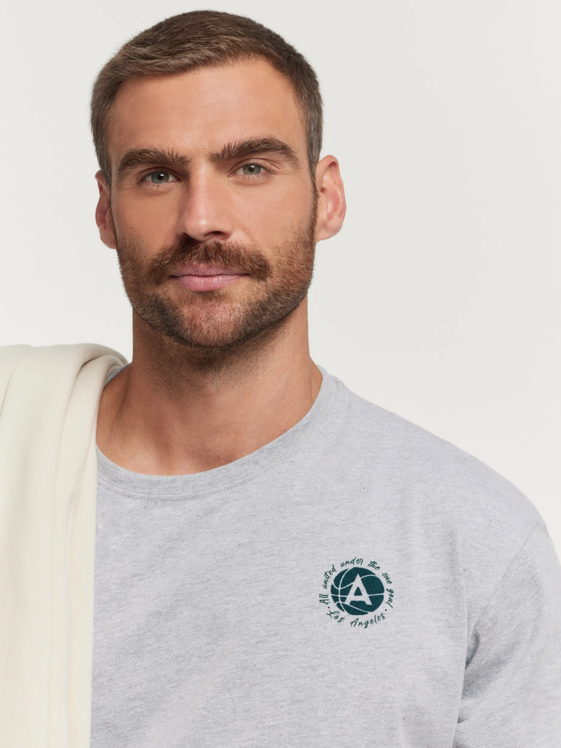CAMISETA GOAL GRIS