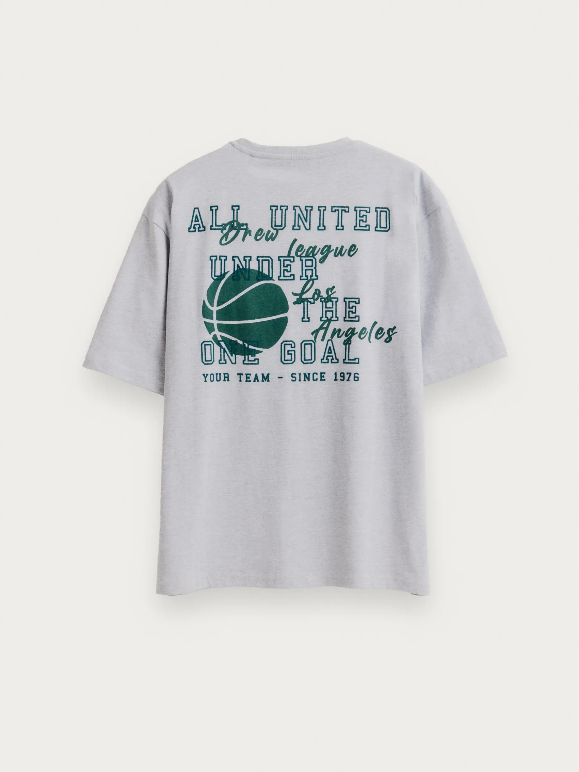 CAMISETA GOAL GRIS