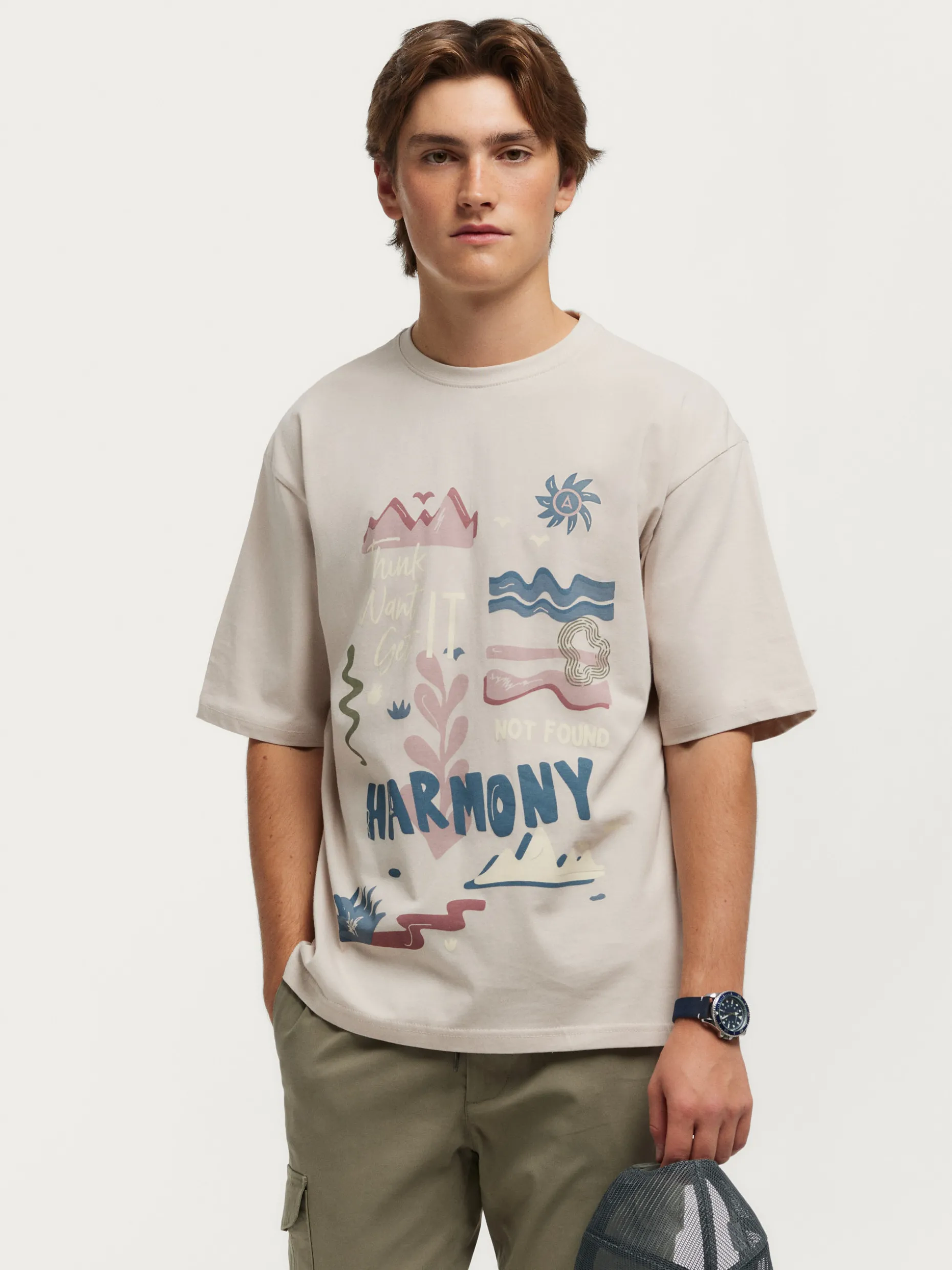 CAMISETA HARMONY BEIGE