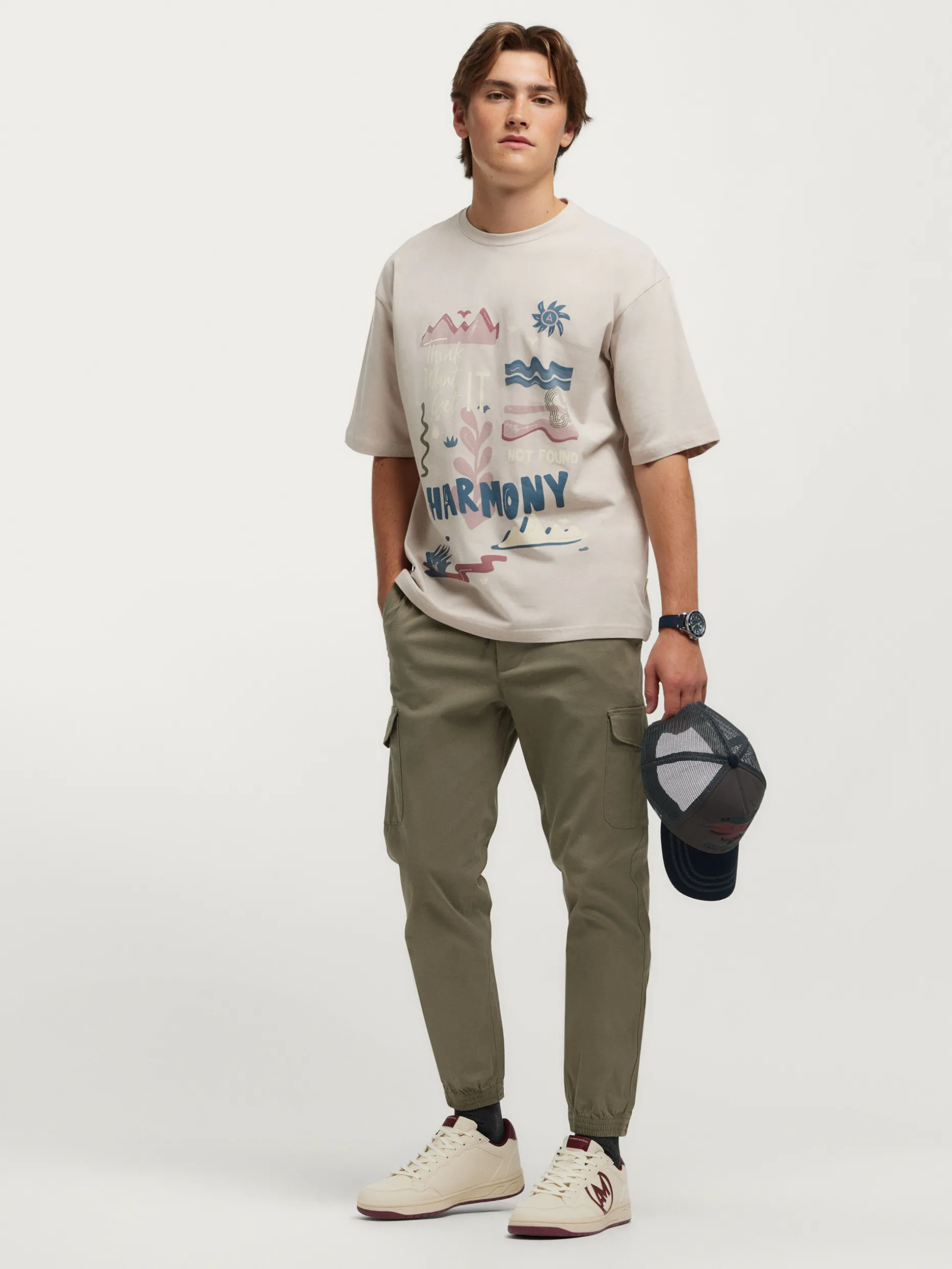 CAMISETA HARMONY BEIGE