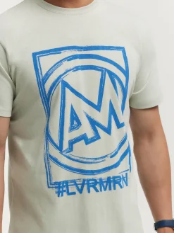 CAMISETA LOGO VERDE