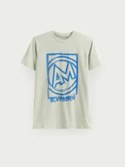 CAMISETA LOGO VERDE
