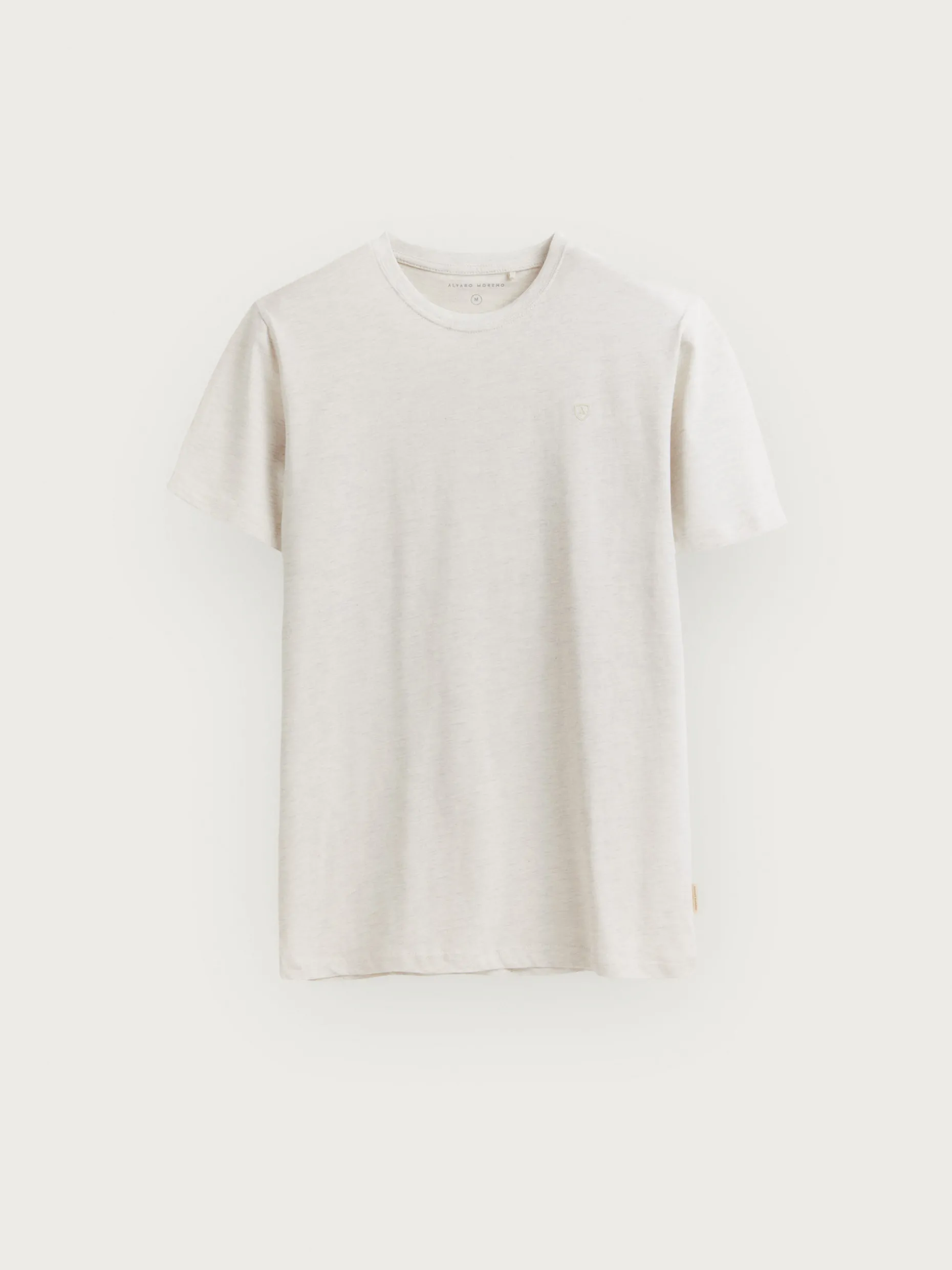 CAMISETA MELANGE CRUDO