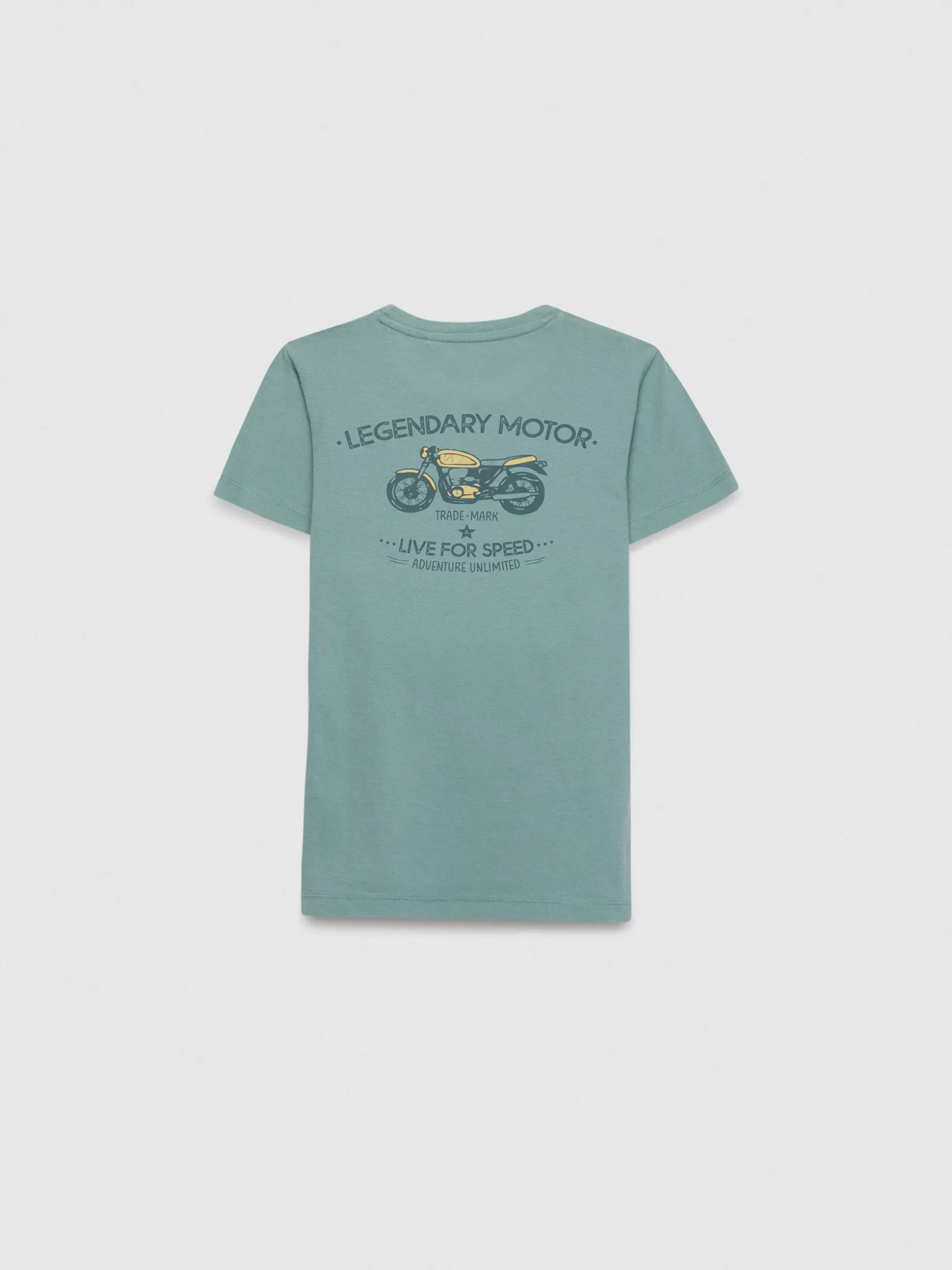 CAMISETA MOTOR KIDS VERDE