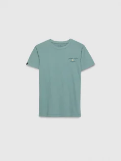 CAMISETA MOTOR KIDS VERDE