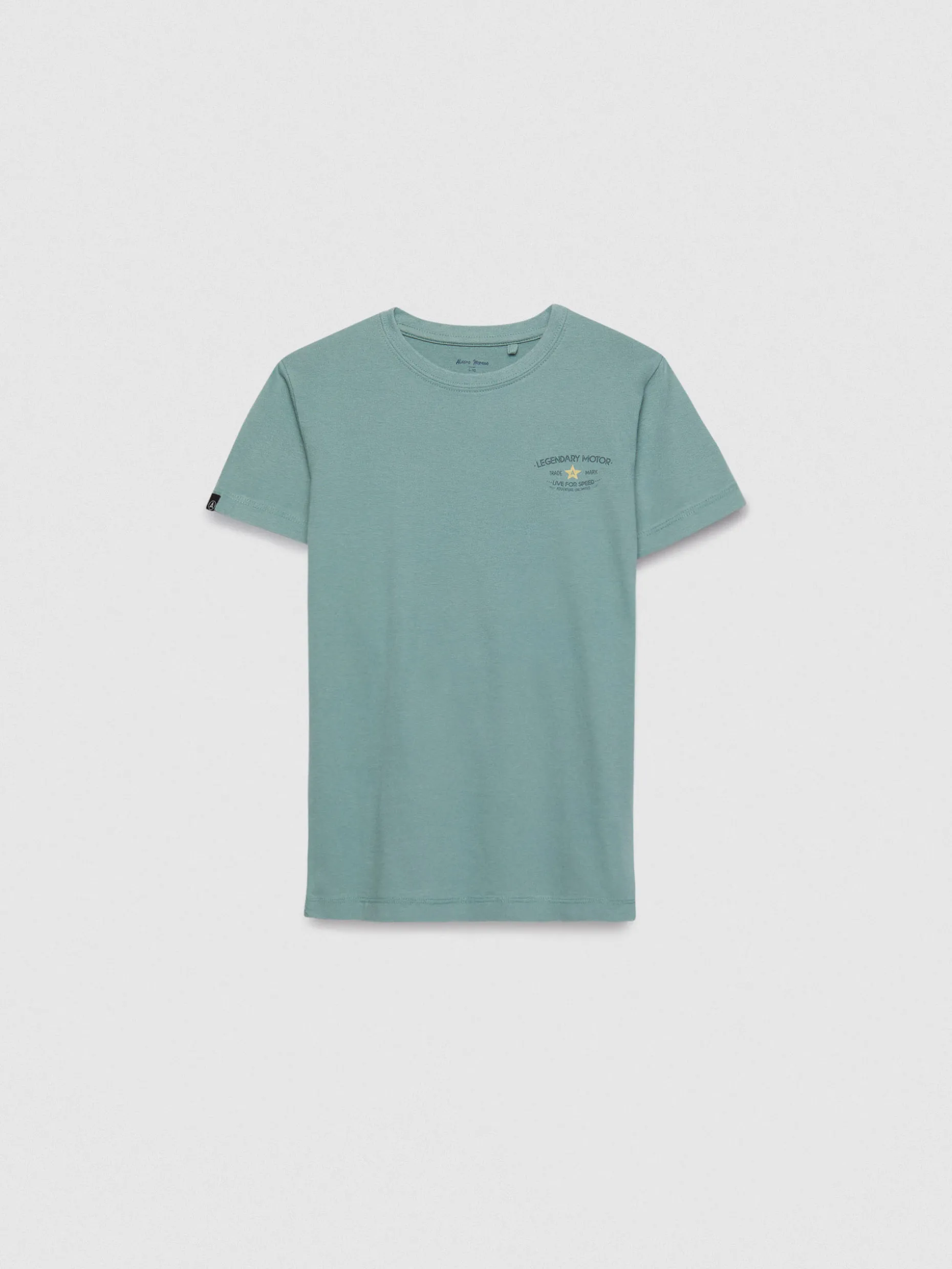 CAMISETA MOTOR KIDS VERDE