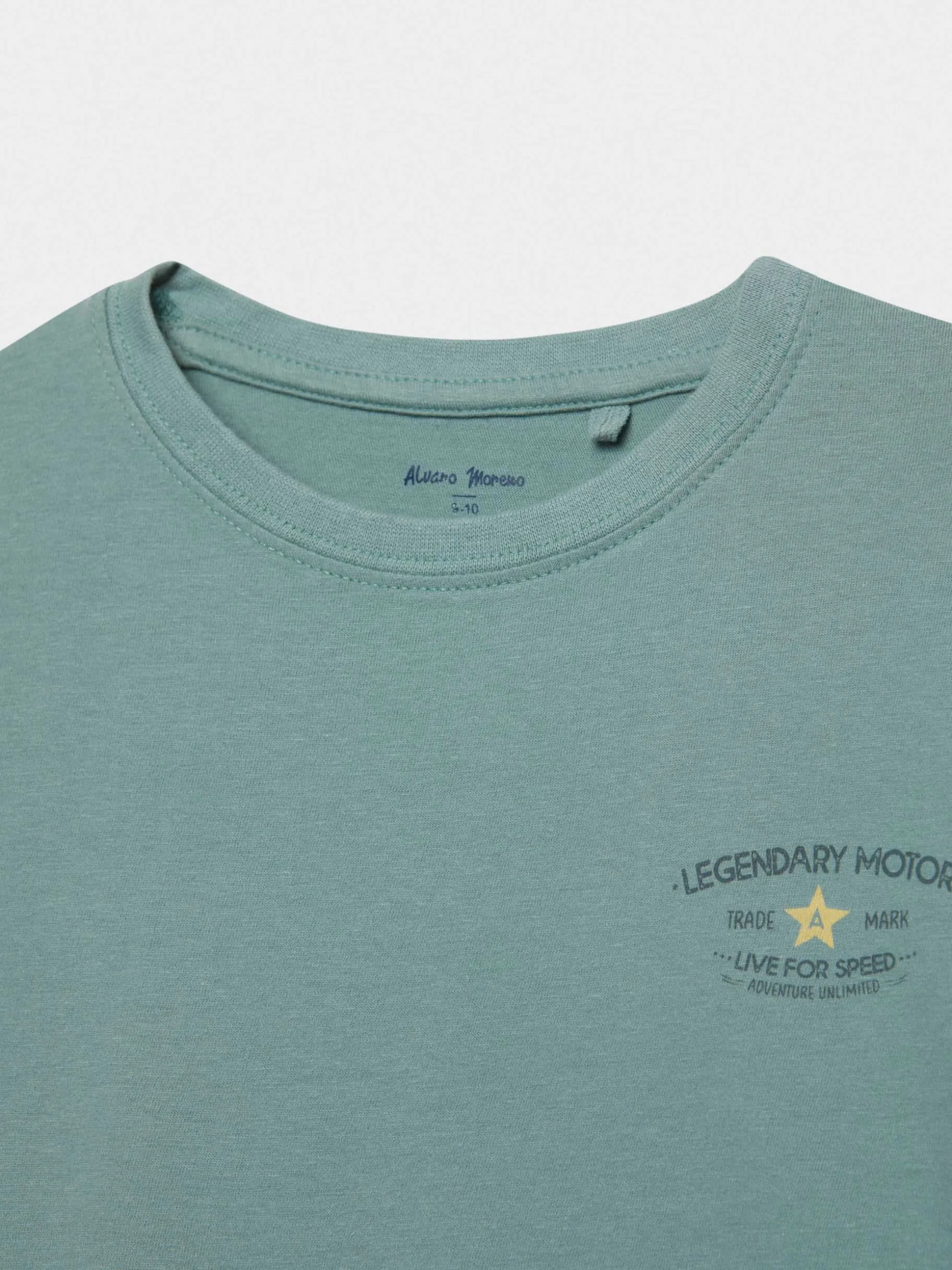 CAMISETA MOTOR KIDS VERDE