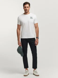 CAMISETA ROAD BLANCO