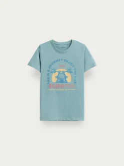 CAMISETA SCOOTER KIDS VERDE