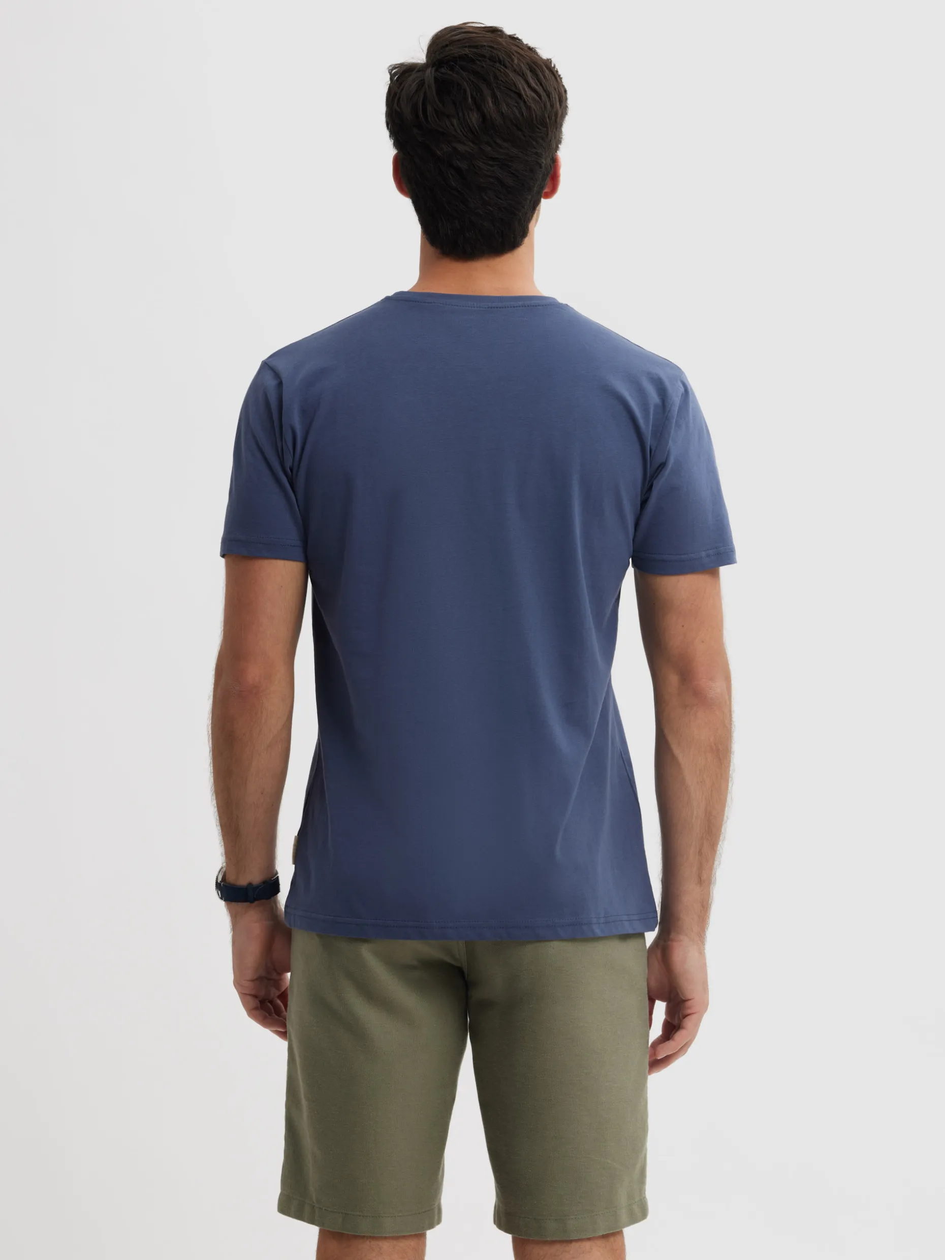 CAMISETA SKATEBOARD AZUL MARINO