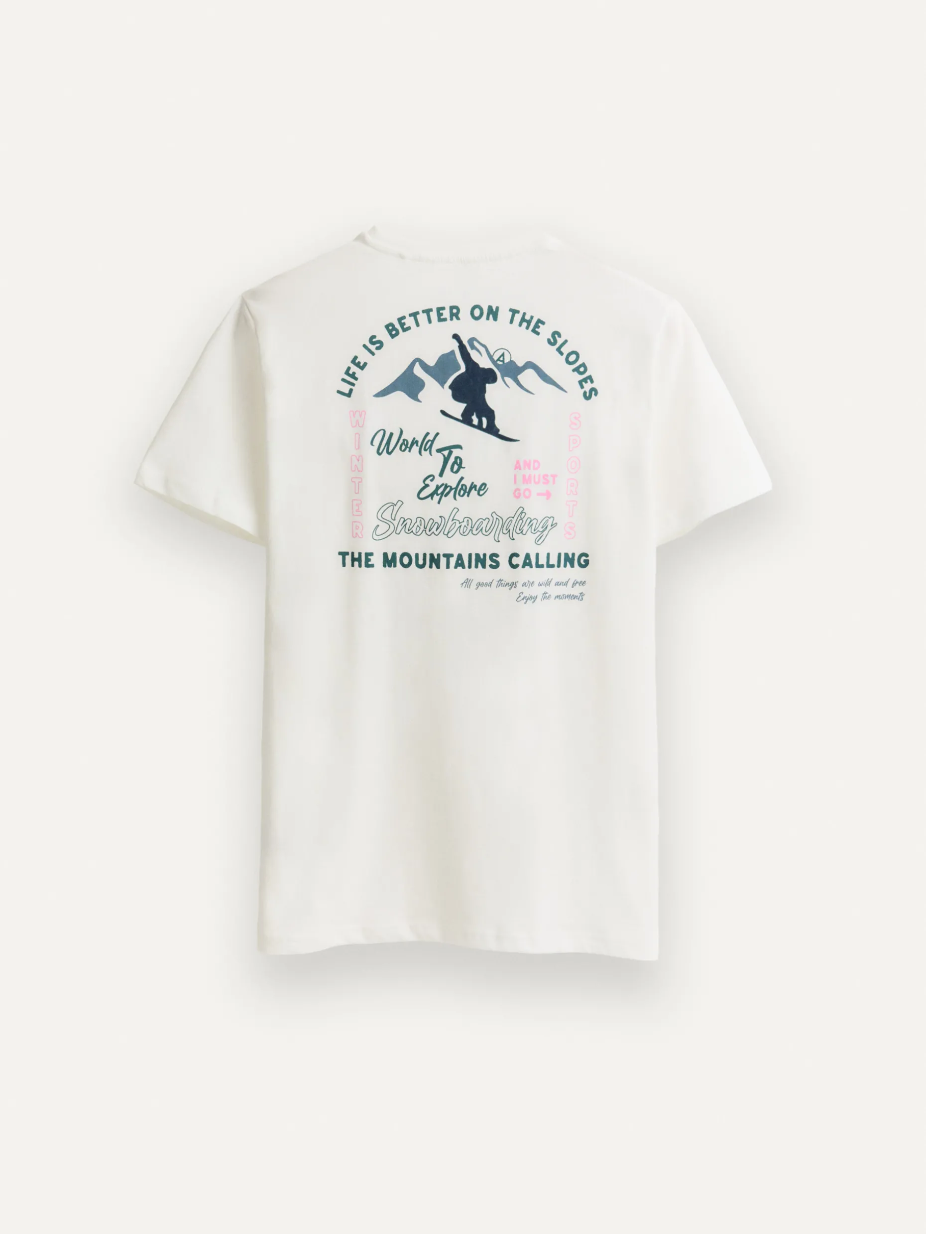 CAMISETA SNOW BLANCO