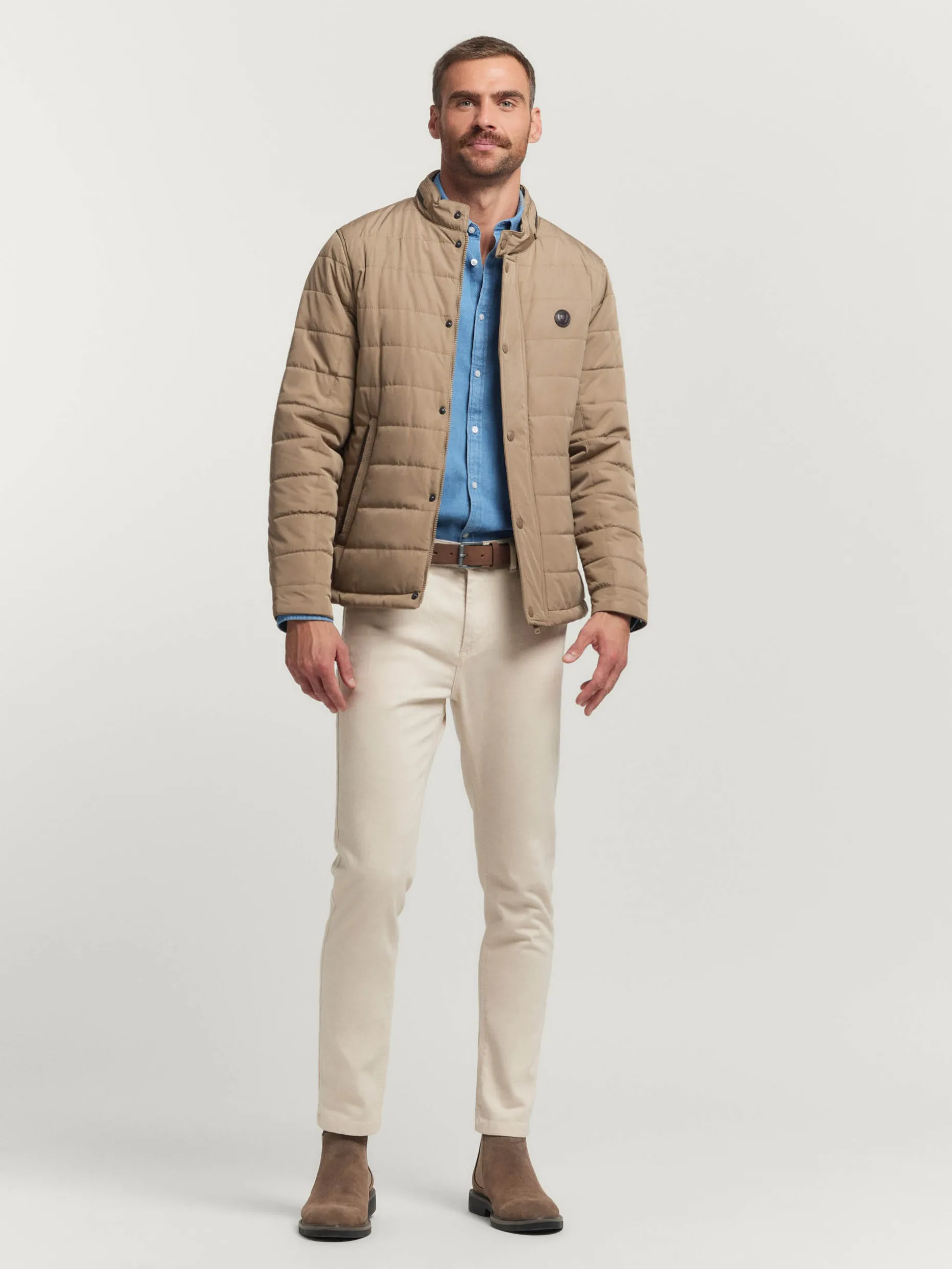 CAZADORA GOAT BEIGE