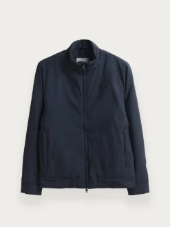 CAZADORA LECLERC AZUL MARINO