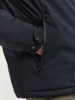 CAZADORA RATCHED REVERSIBLE AZUL MARINO | MARRÓN