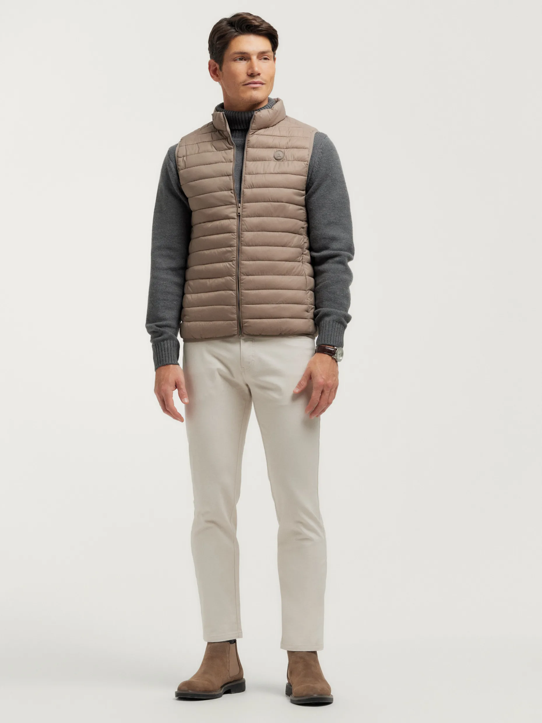 CHALECO NIRO CAMEL